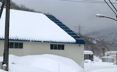 屋根融雪