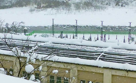 新潟県の豪雪地域 津南町