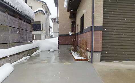 南魚沼市 路面融雪